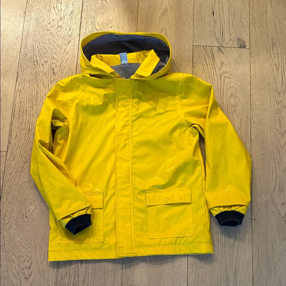 Original Petit Bateau Hooded Rain Jacket - 10Y
